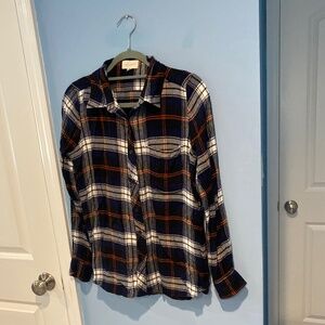 Navy Blue Plaid Flannel from Stitch Fix